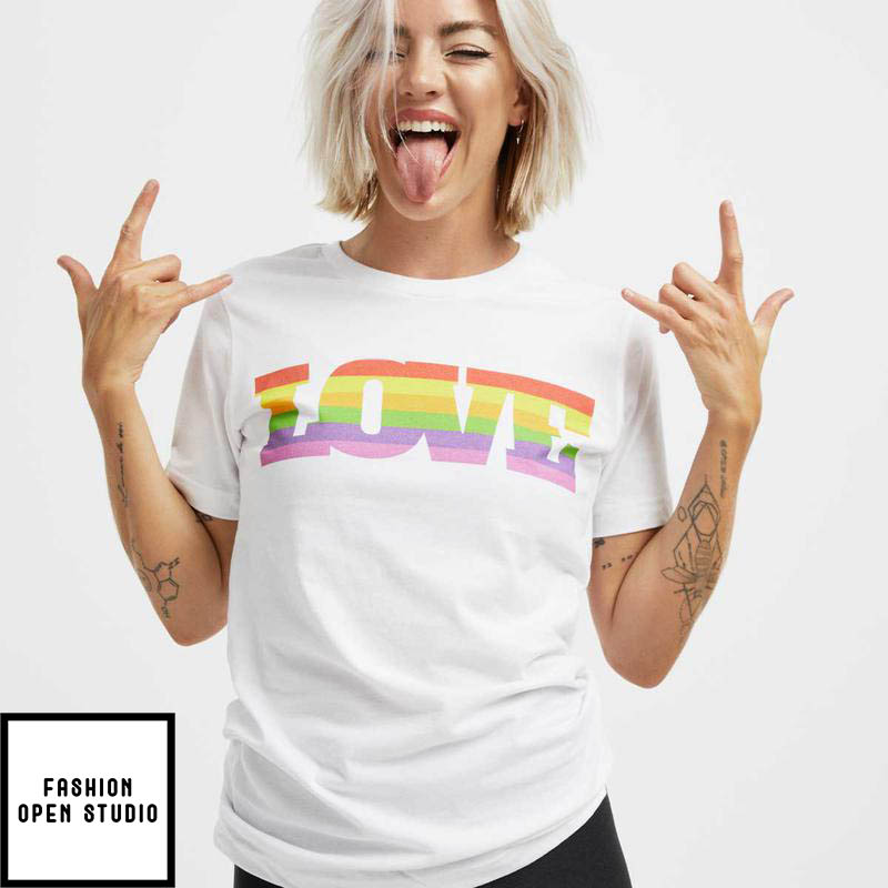 LOVE Pride Rainbow T-Shirt