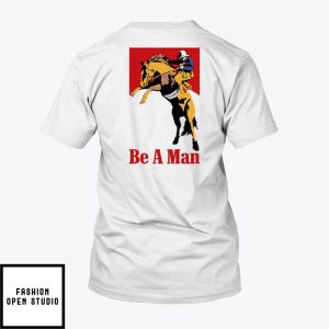Quit Vaping Be A Man T Shirt 3