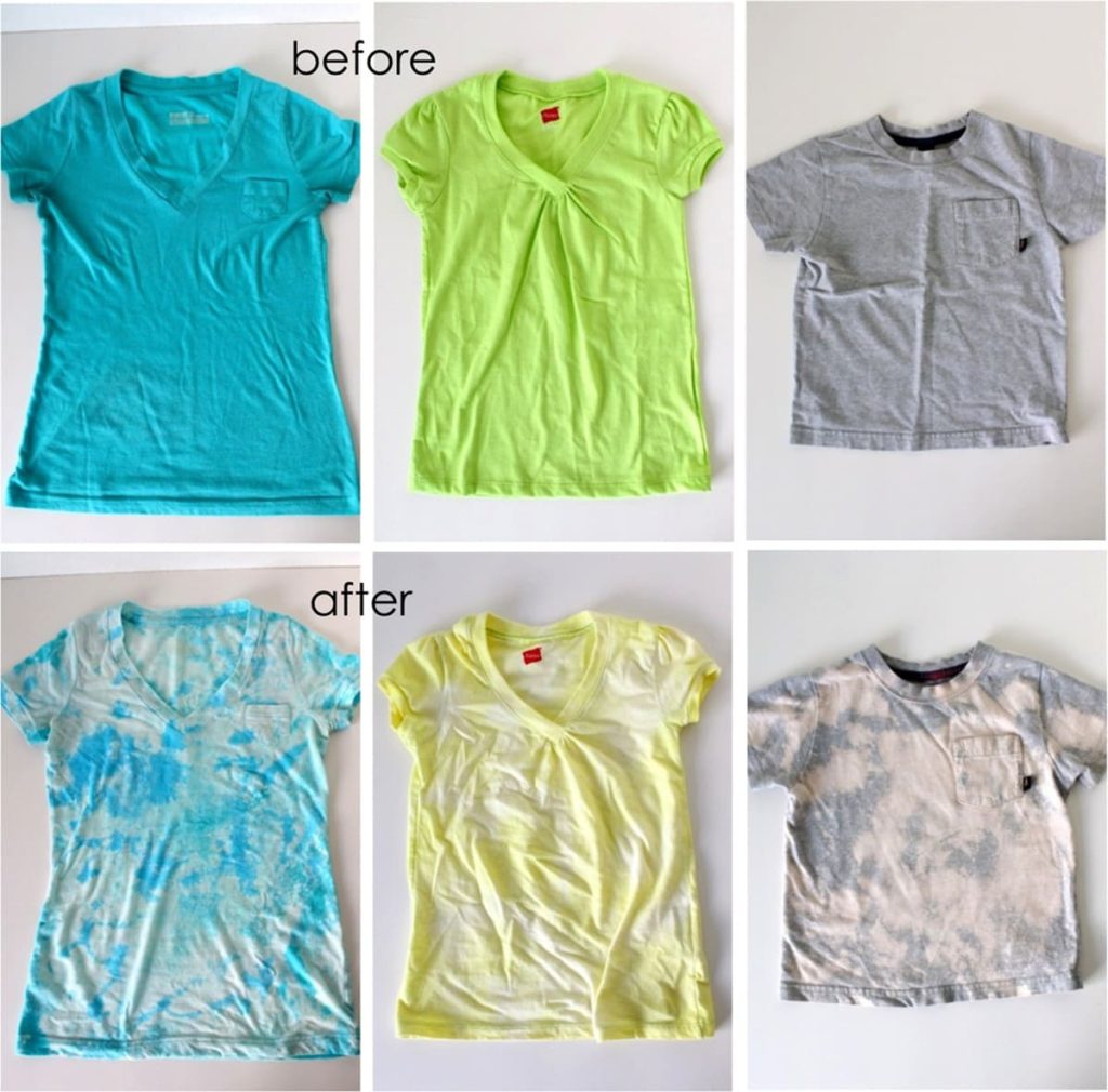 how to acid wash shirt 3