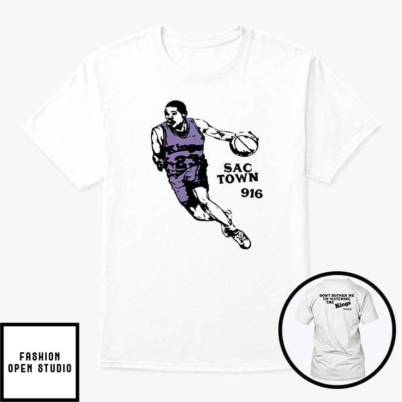 Kevin Huerter T-Shirt Don't Bother Me I'm Watching The Kings