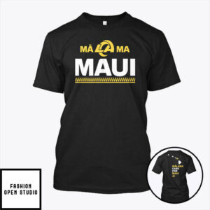 Los Angeles Rams Malama Maui T Shirt 1