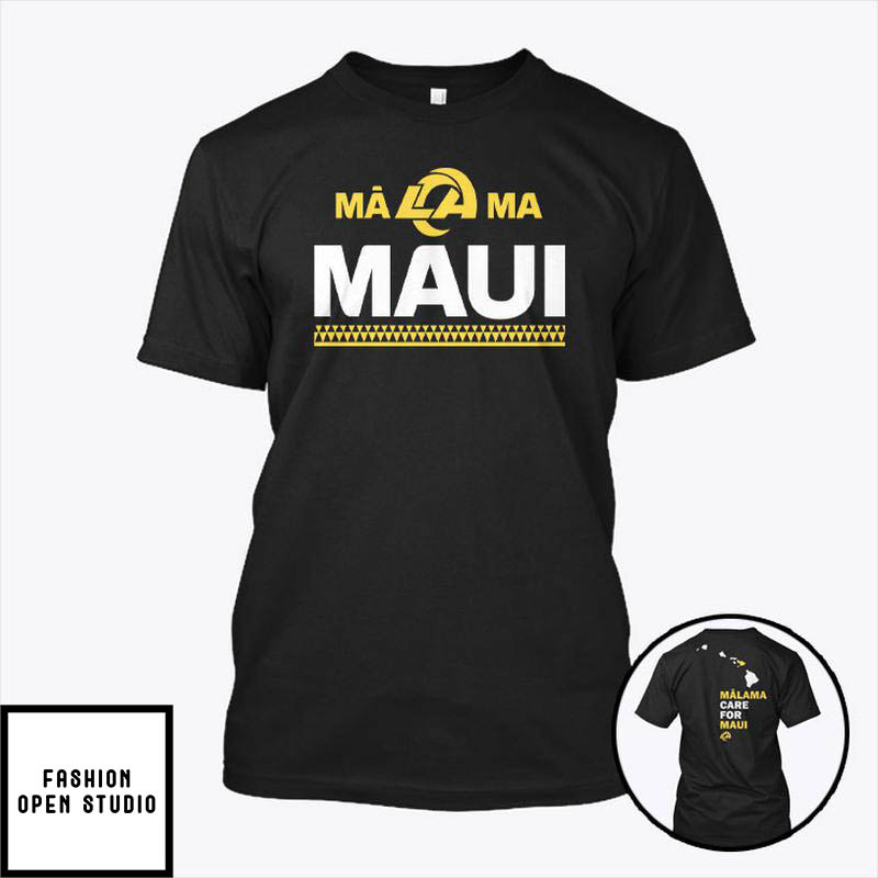 Los Angeles Rams Malama Maui T-Shirt