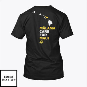 Los Angeles Rams Malama Maui T Shirt 2