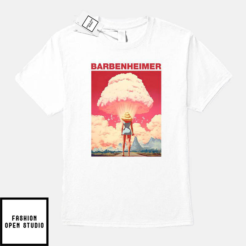 Barbenheimer T-Shirt Barbie And Oppenheimer