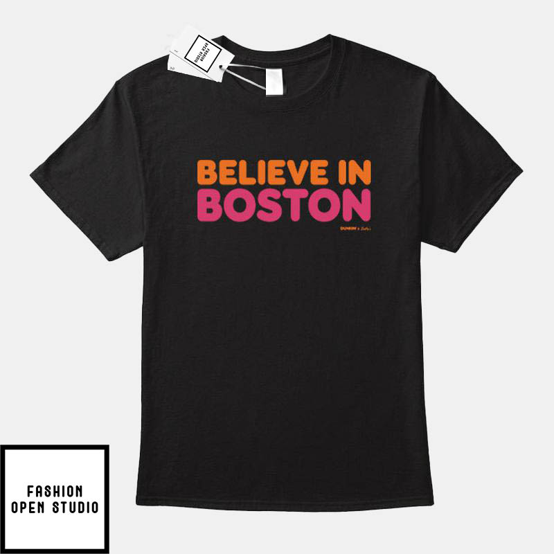 Ben Affleck Believe In Boston T-Shirt