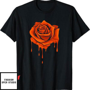 Blood Flower T-Shirt Gardening Rose Botanist Bleeding