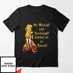 Deliver Us T-Shirt St Michael The Archangel Defend Us