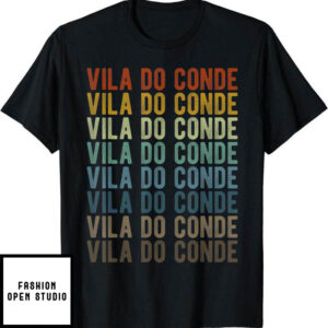 El Conde T-Shirt Vila Do Conde City Portugal Retro