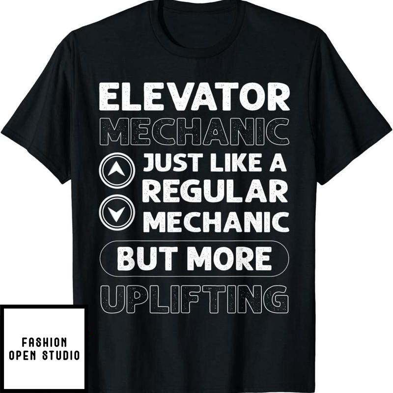 Elevator Game T-Shirt Technician Assembler Game Of Death