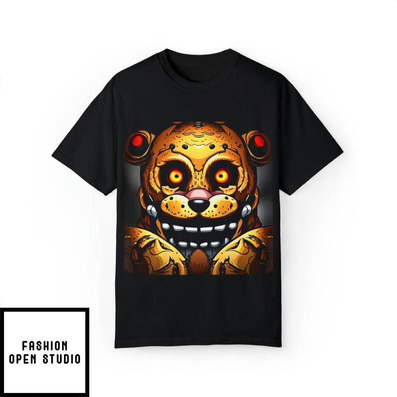 Five Nights At Freddys T-Shirt FNAF Nightmare Fazbear