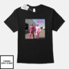Joe Biden x Barack Obama In Pink Suited Duo Barbie T-Shirt