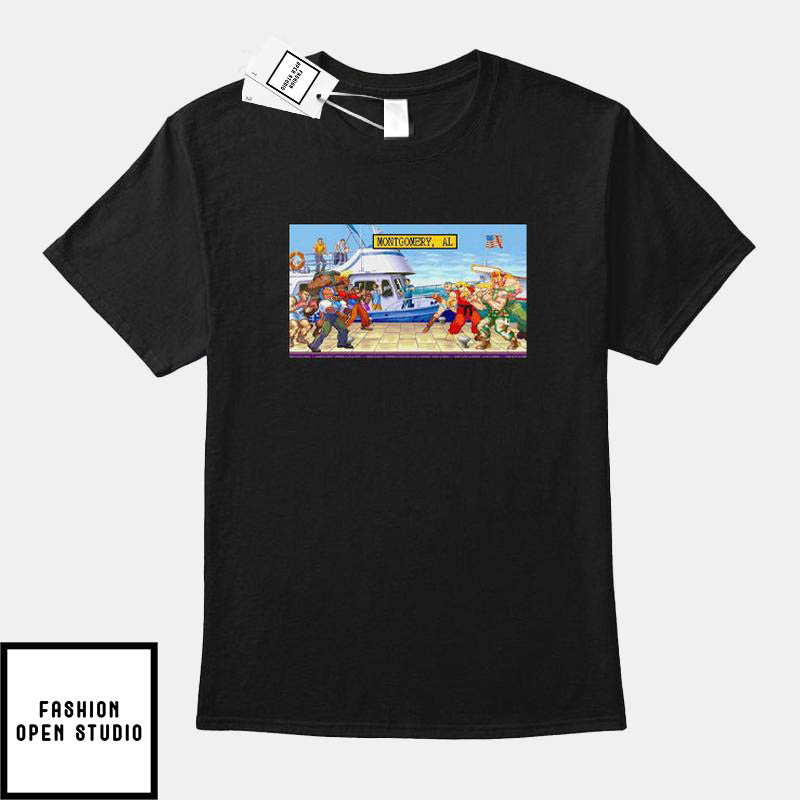 Montgomery Riverfront Brawl x Street Fighter T-Shirt