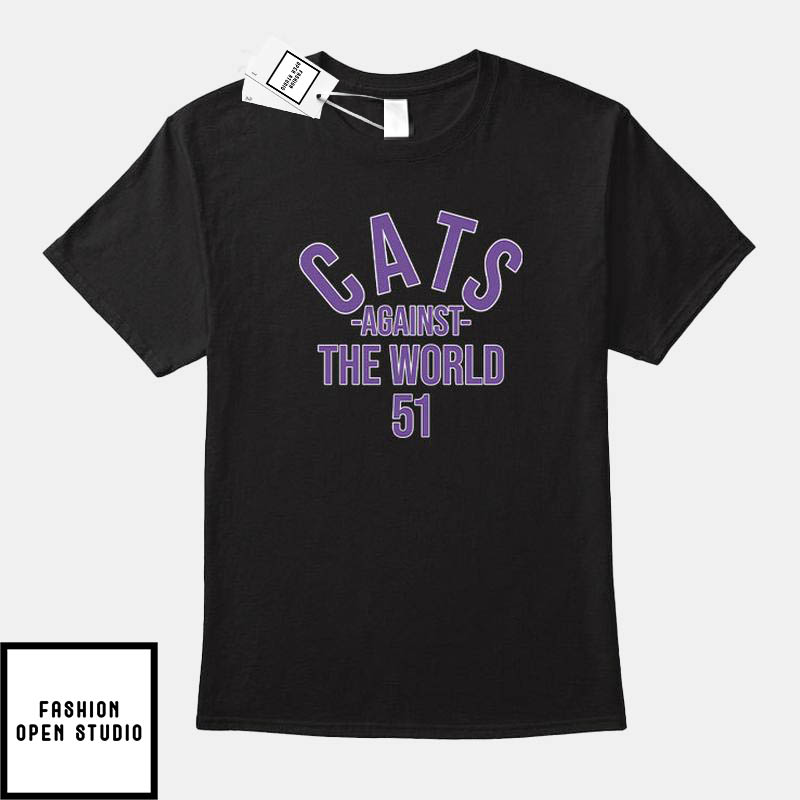 Northwestern Cats Against The World T-Shirt