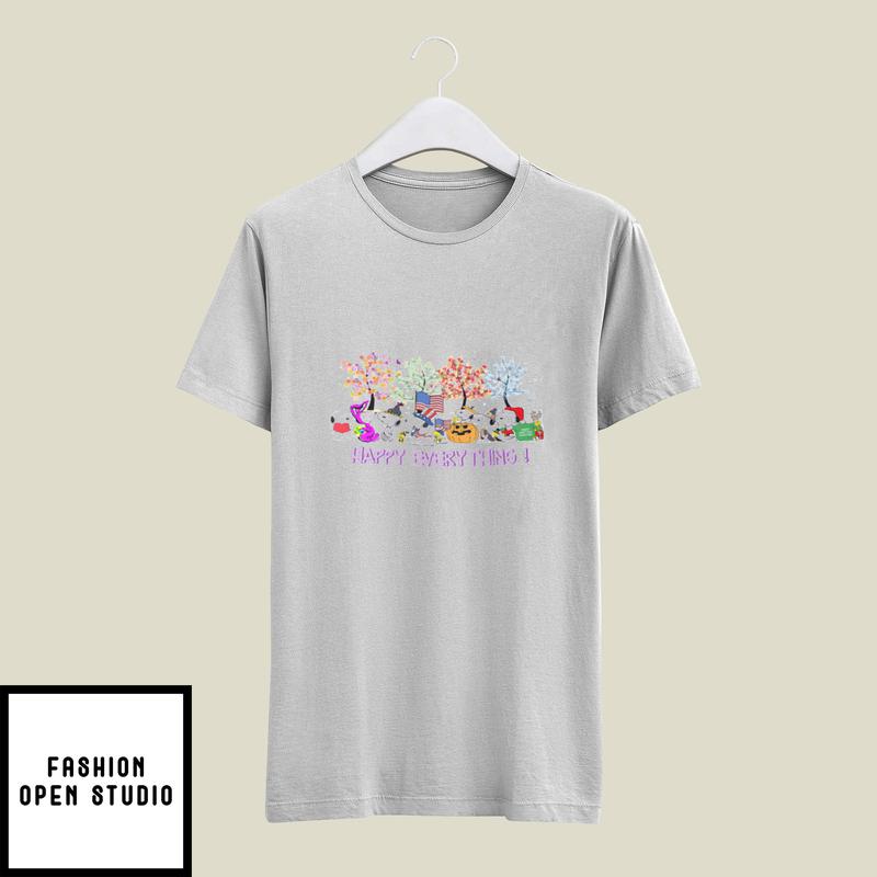 Happy Everything T-Shirt Snoopy