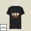 Happy Hallothanksmas Hamster T-Shirt Happy Halloween Thanksgiving Christmas