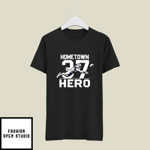 Jack Westover Hometown Hero 37 T-Shirt