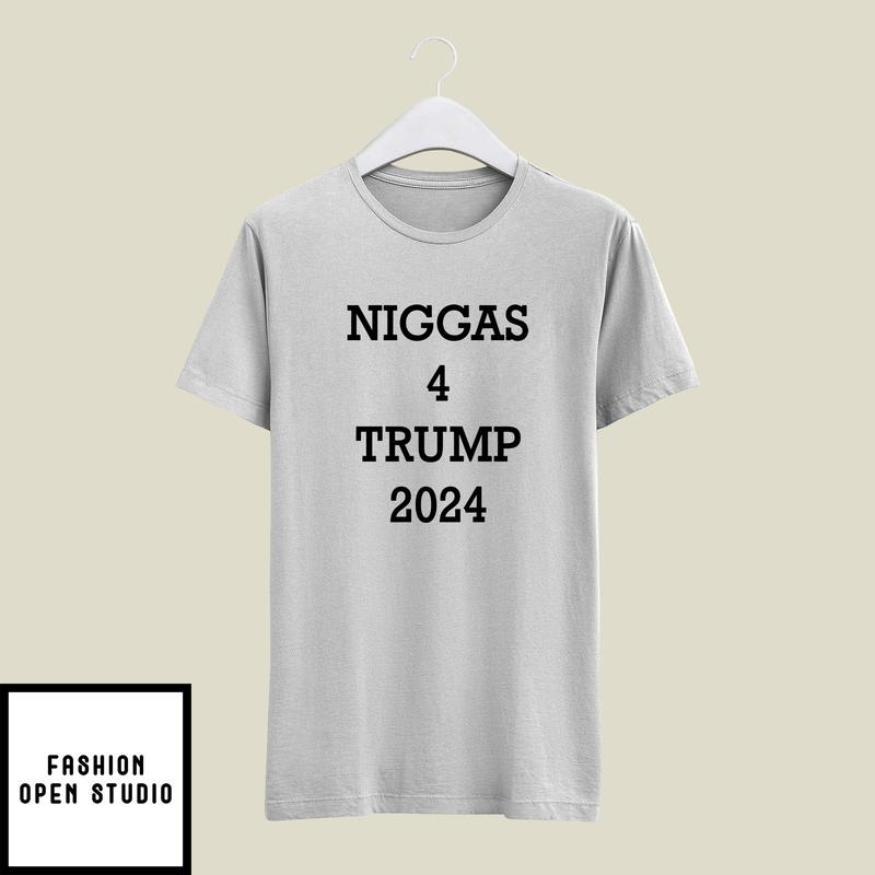 Niggas For Trump 2024 T-Shirt