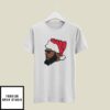 Black Santa Claus Christmas T-Shirt