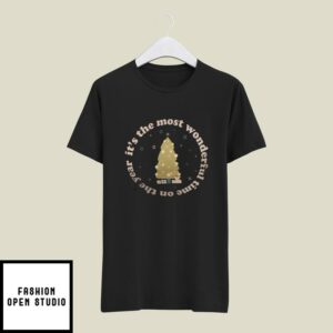 Boho Christmas Tree T-Shirt It’s The Most Wonderful Time On The Year