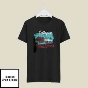 Camper Christmas T-Shirt Truck Christmas