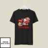 Character Christmas T-Shirt Santa Claus Reindeer