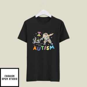 Christmas Autism T-Shirt Love Someone With Autism