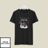 Christmas Begins With Christ T-Shirt Jesus Lover Snowman