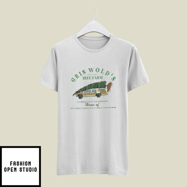 Christmas Cars T-Shirt Griswold’s Tree Farm A Christmas Tradition
