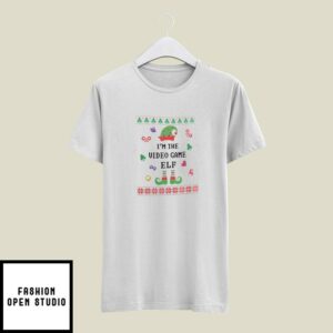 Christmas Video Game T-Shirt I’m The Video Game ELF