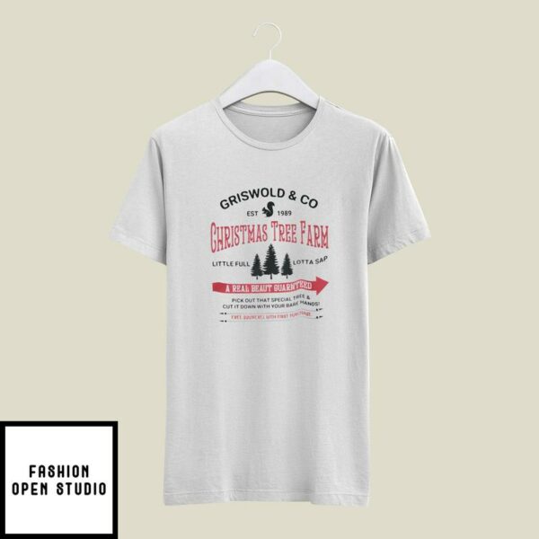 Griswold Tree Farm Christmas T-Shirt Griswold And Co Est 1989