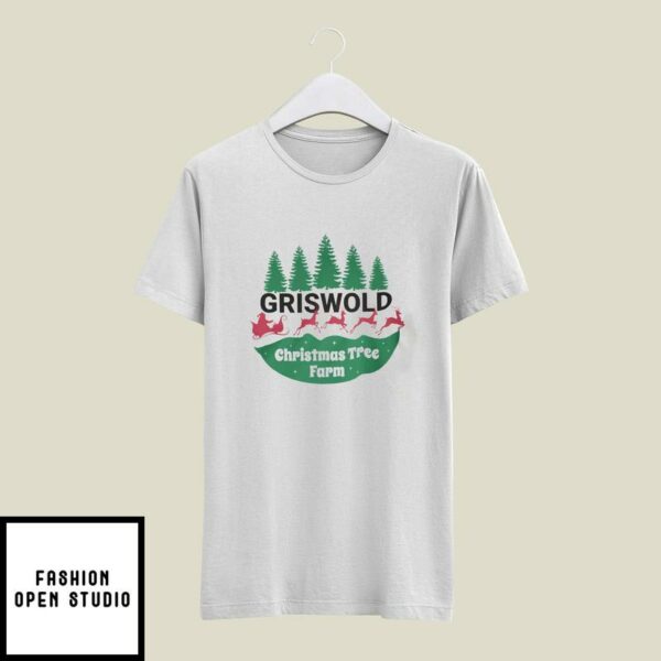 Griswold Tree Farm Christmas T-Shirt Griswold Christmas Tree Farm