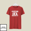 Iron Bowl Champions 4th And 31 Alabama T-Shirt