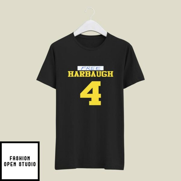 J.J. McCarthy Free Harbaugh T-Shirt
