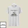 Lung Cancer Awareness T-Shirt Gnome Peace Love Cure