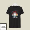 Merry Fluffmas Cat Lover Christmas T-Shirt