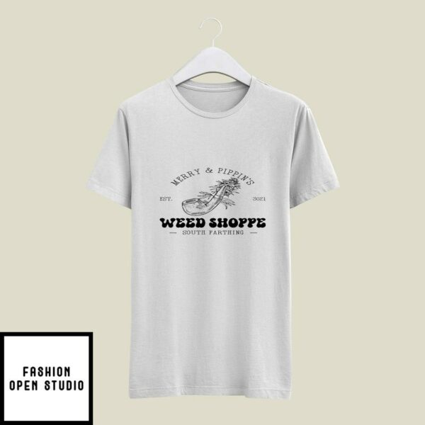 Merry Pippin Weed Shoppe T-Shirt South Farthing