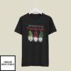 My Favorite Color Is Christmas Lights T-Shirt Gnome Christmas Lights