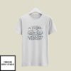 Never Underestimate A Girl Who Loves Cycling January T-Shirt