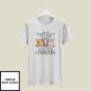 Never Underestimate An Old Lady Loves Cat And Born In February T-Shirt