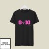 Official 10 Years Later Ohio State Marcus Hall T-Shirt