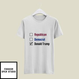 Republican Democrat Donald Trump T-Shirt