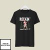 Rock And Roll Christmas T-Shirt Rockin Around The Christmas Tree