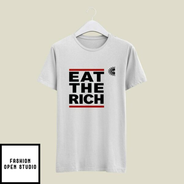 Shawn Fain Eat The Rich UAW T-Shirt