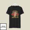 Sloth Hiking We Will Get There When We Get There T-Shirt Merry Christmas