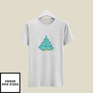 Teacher Christmas Tree T-Shirt Just A Teacher Who Loves Christmas Xmas Tree