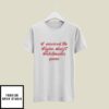 Tee T-Shirt I Survived The Taylor Swift Ticketmaster Queue