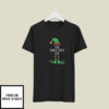 The Oldest Child Elf T-Shirt Xmas Gift Family Group Elf Christmas