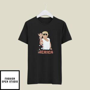 Trump Salt Merica T-Shirt 4th Of July Trump Salt Freedom