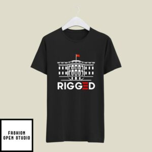 White House China Flag Rigged 2021 T-Shirt