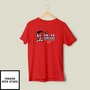 15 K C Football 38-35 Game Over Super Champions Again T-Shirt